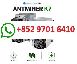 Bitmain Antminer K7 Nervos Miner (63.5Th)- Bitcoin Merch