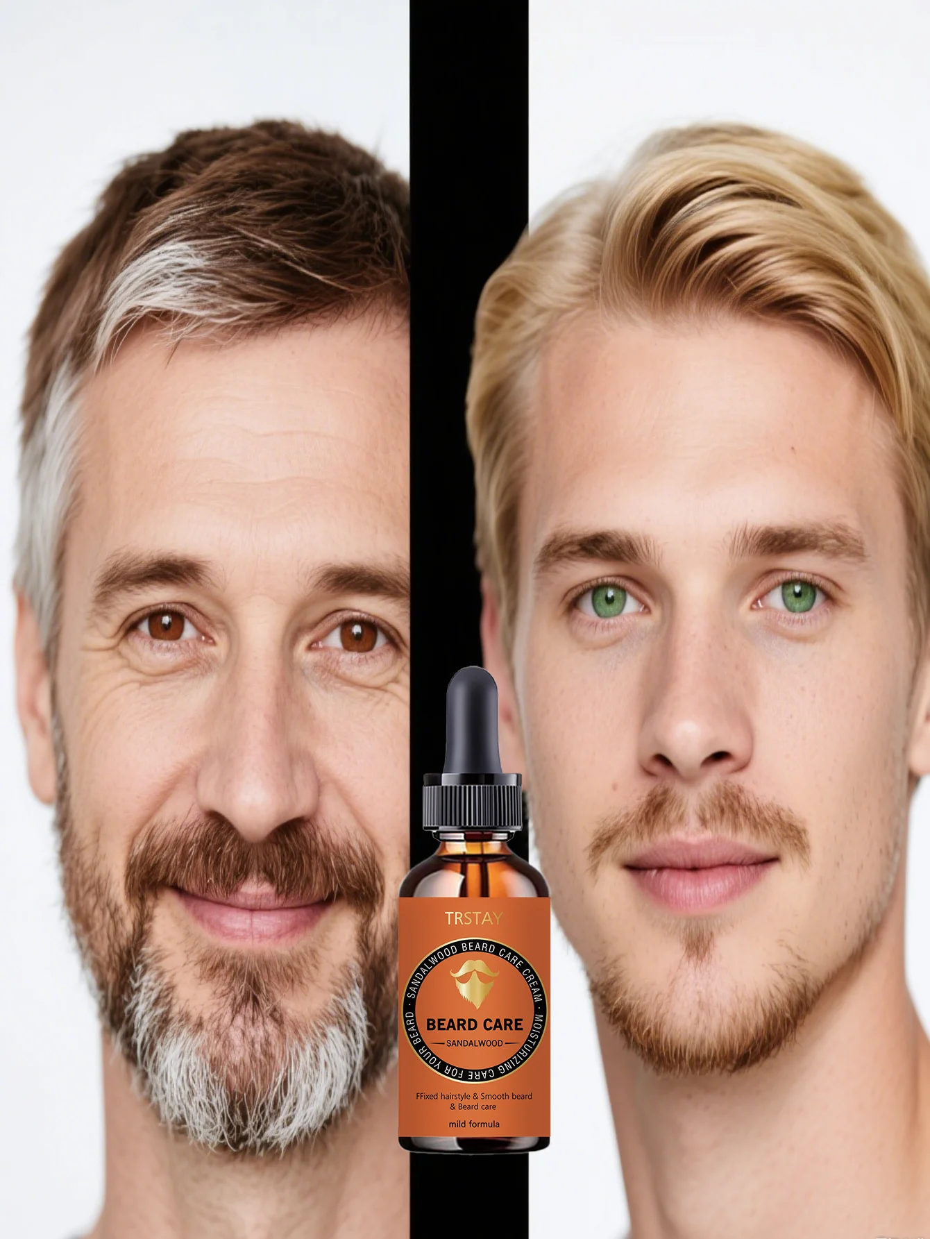 Beard Growth Oil Hydrating Moisturizing Care Stimulates Follicles Thicker Fuller Beard Reduces Breakage Split Ends Soothes Irrit