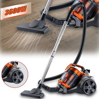 Seeiswork Portable Dry Wet Dual-Use Vacuum Cleaner 3600W High-Power Strong Suction Car Household Vacuum Cleaner Pet Hair Dryer