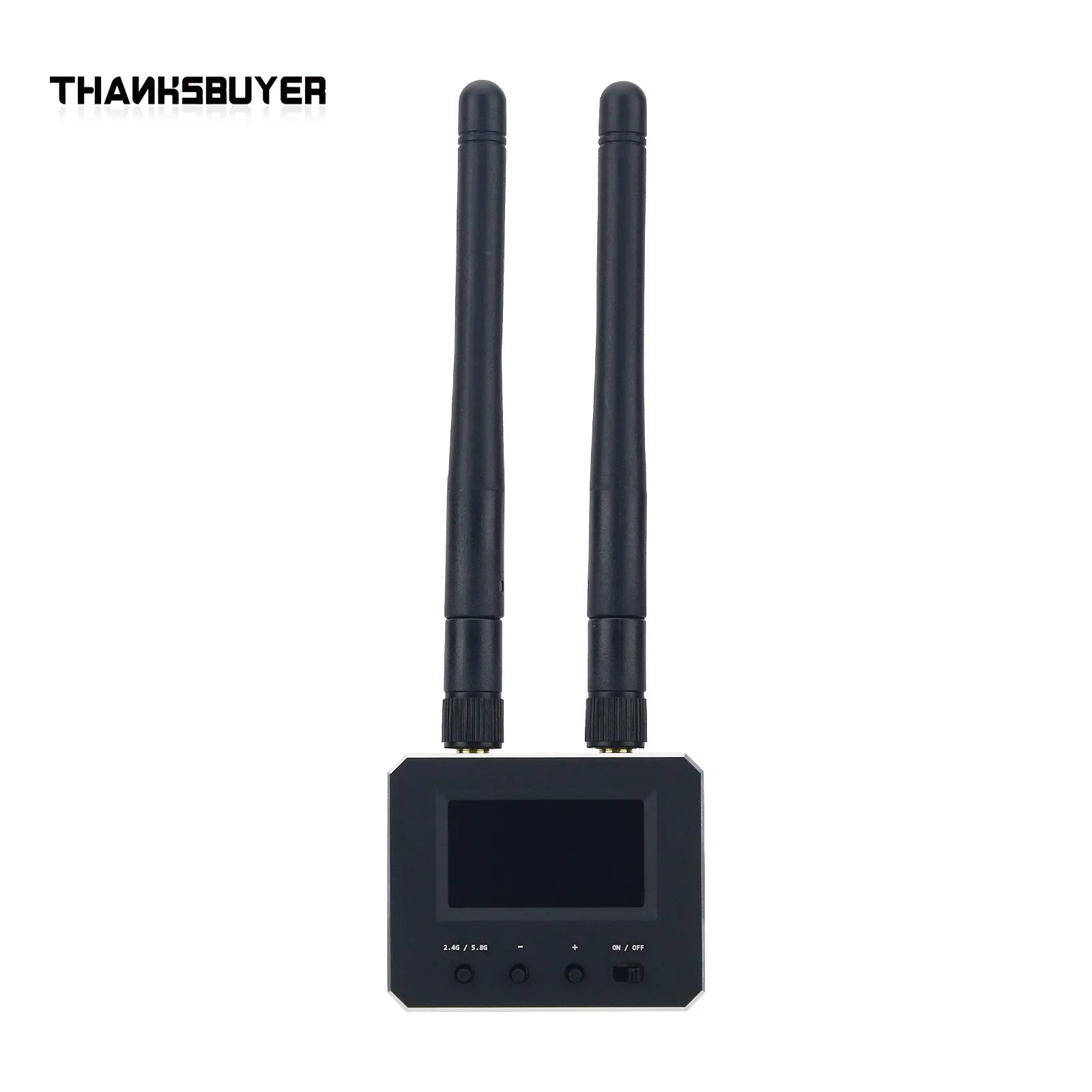 

Thanksbuyer Scanner 2.4G/5.8G Frequency Scanner for FPV Drone with 2.4G/5.8G Dual Band Antenna