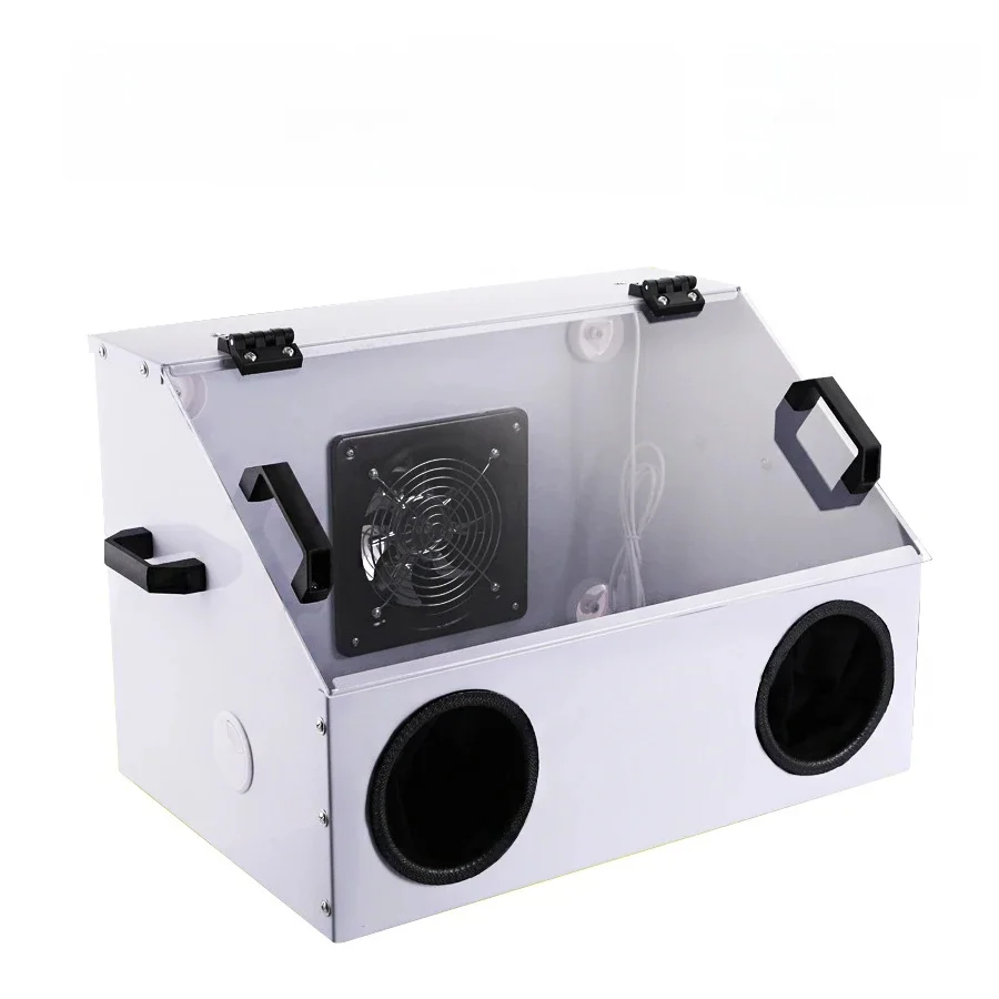 Polishing Carving Dust Box Jade Table Grinder Waterproof Cover Cultural Games Polishing Acrylic Dust Cover