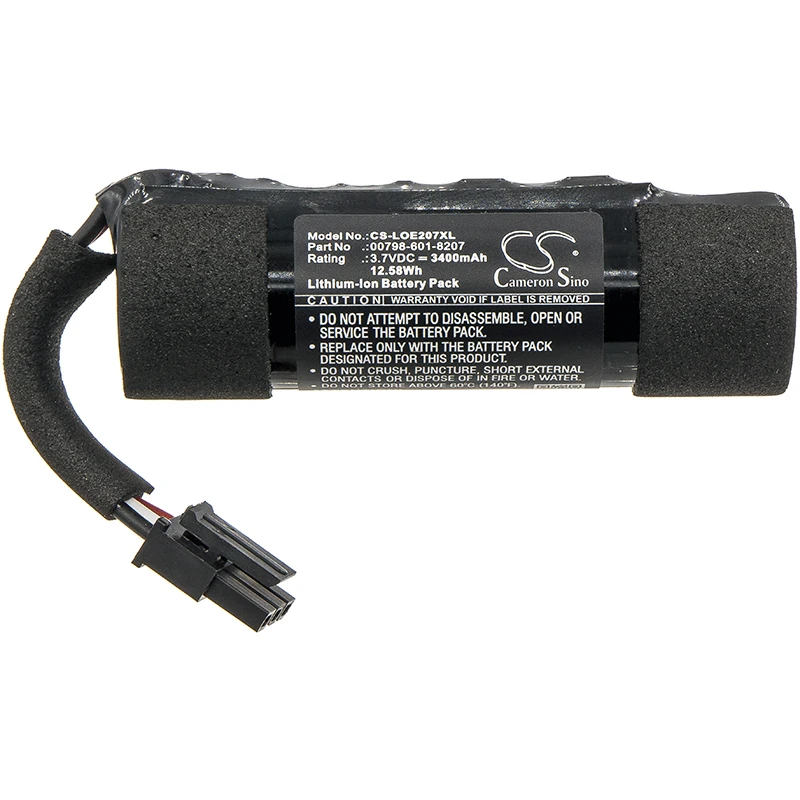 Replacement Battery for Logitech  UE Boom 2, UE Boom 2 Ultimate 00798-601-8207 3.7V/3400mAh