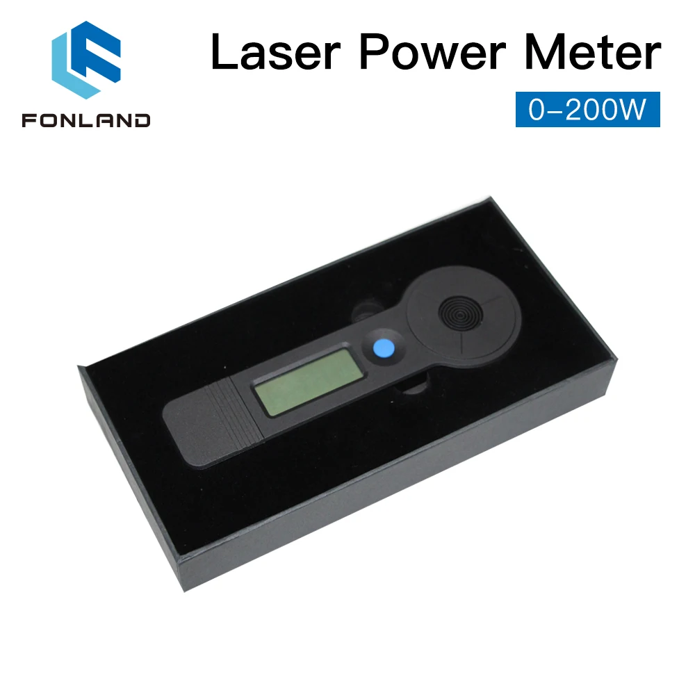 Imagem -03 - Fonland-dinamômetro Handheld do Tubo do Laser do Co2 Máquina de Corte da Gravura do Laser Medidor do Poder Hlp200b 0-200w