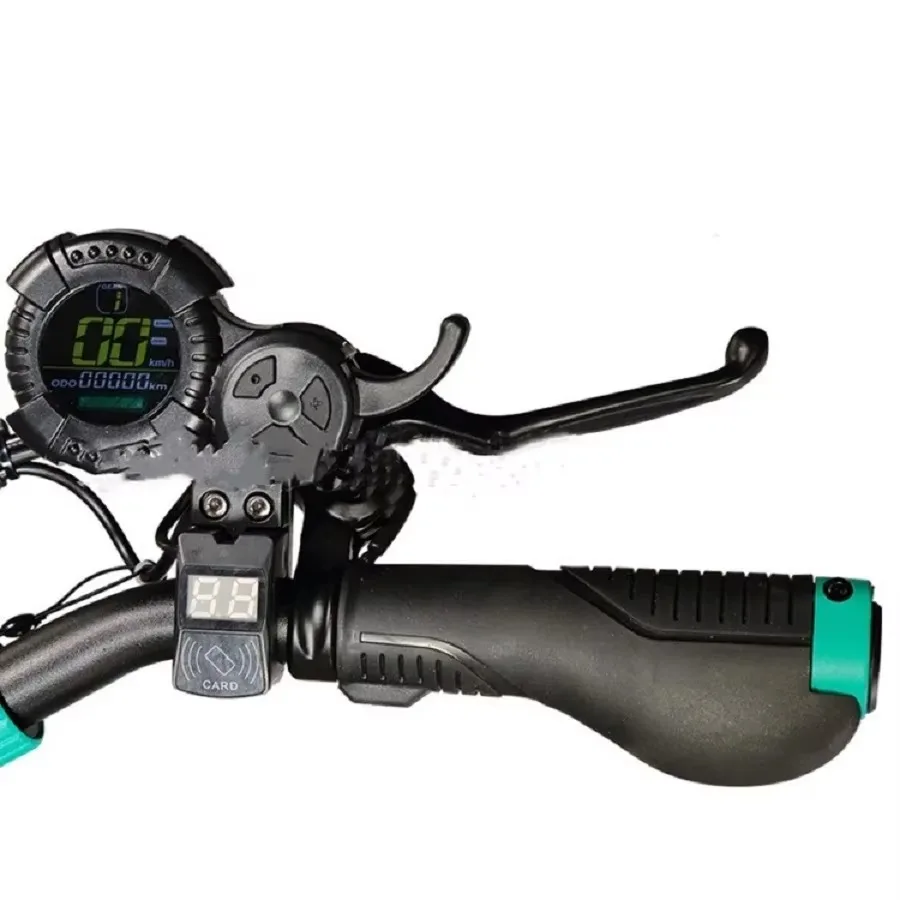 VSETT Throttle mit NFC-Karte für VSETT 8 8+ 9 9+ 10+ 11+ ZERO 8 9 10 8X 10X Z8PRO Elektroroller-Display, Auslöser, LED-Anzeige – Detail 5