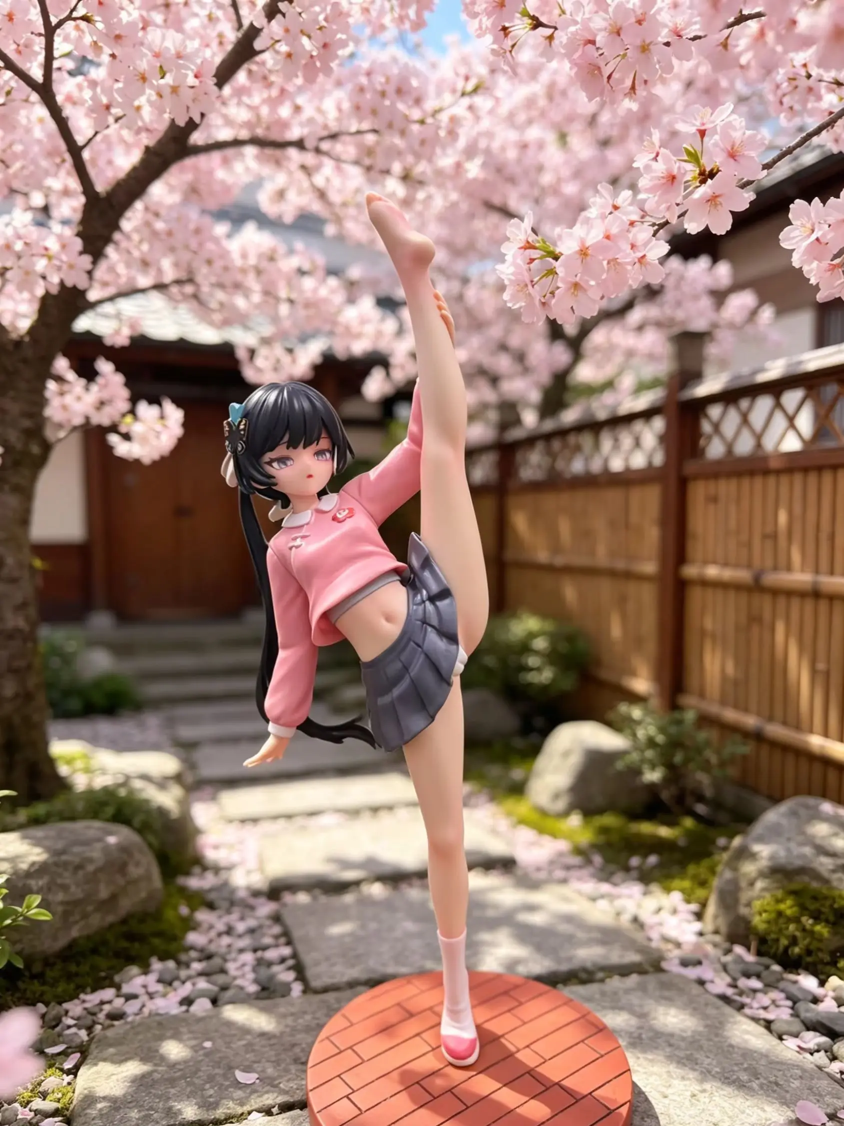 Lolicon Leg-lifting Kisaki Anime Game Peripheral Models, Trendy Toys, Anime Figurines, Table Decorations, and Birthday Gifts