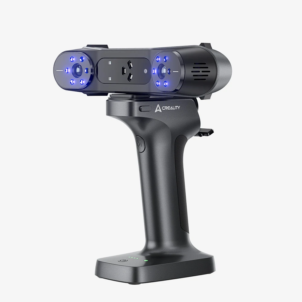 Creality RaptorX 3D-Scanner 0,02 mm 34+7 blaue Laserlinien Präzision Schnelle Wi-Fi 6 Datenübertragung Drahtloser Scanner