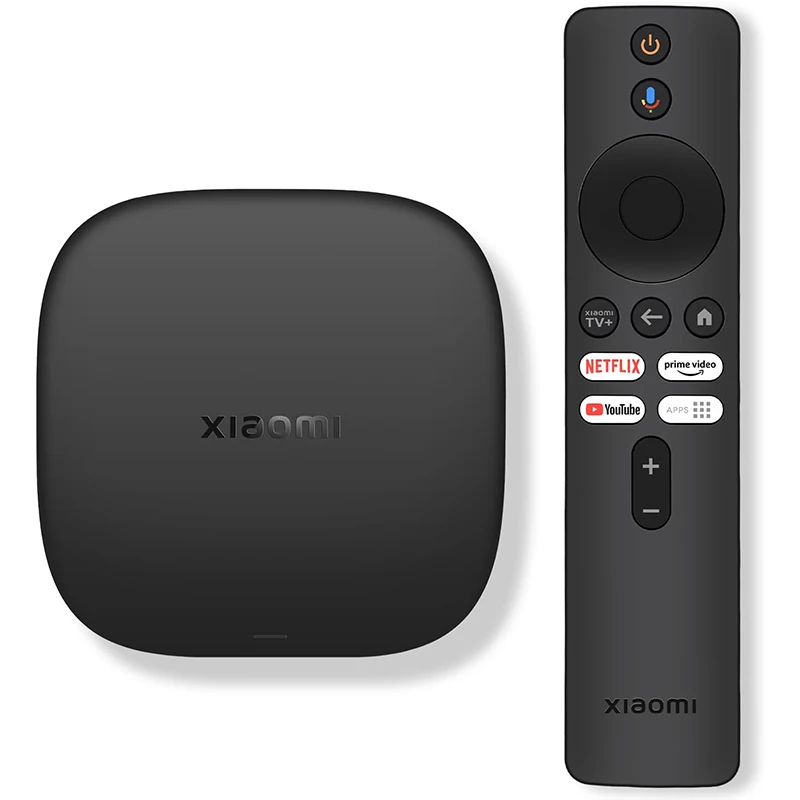 Xiaomi TV Box S 3e generatie 4K Smart Media Player Ultra HD Bluetooth 5.2 Wifi 6 32GB ROM Google TV Google Assistent (globale versie)