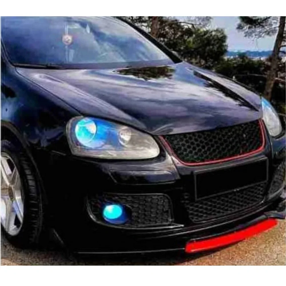 4 Piece Front Bumper Lip For Volkswagen Golf 5 Car Accessories 5 Color Options Body Kit Splitter Modified Exterior Parts Tuning