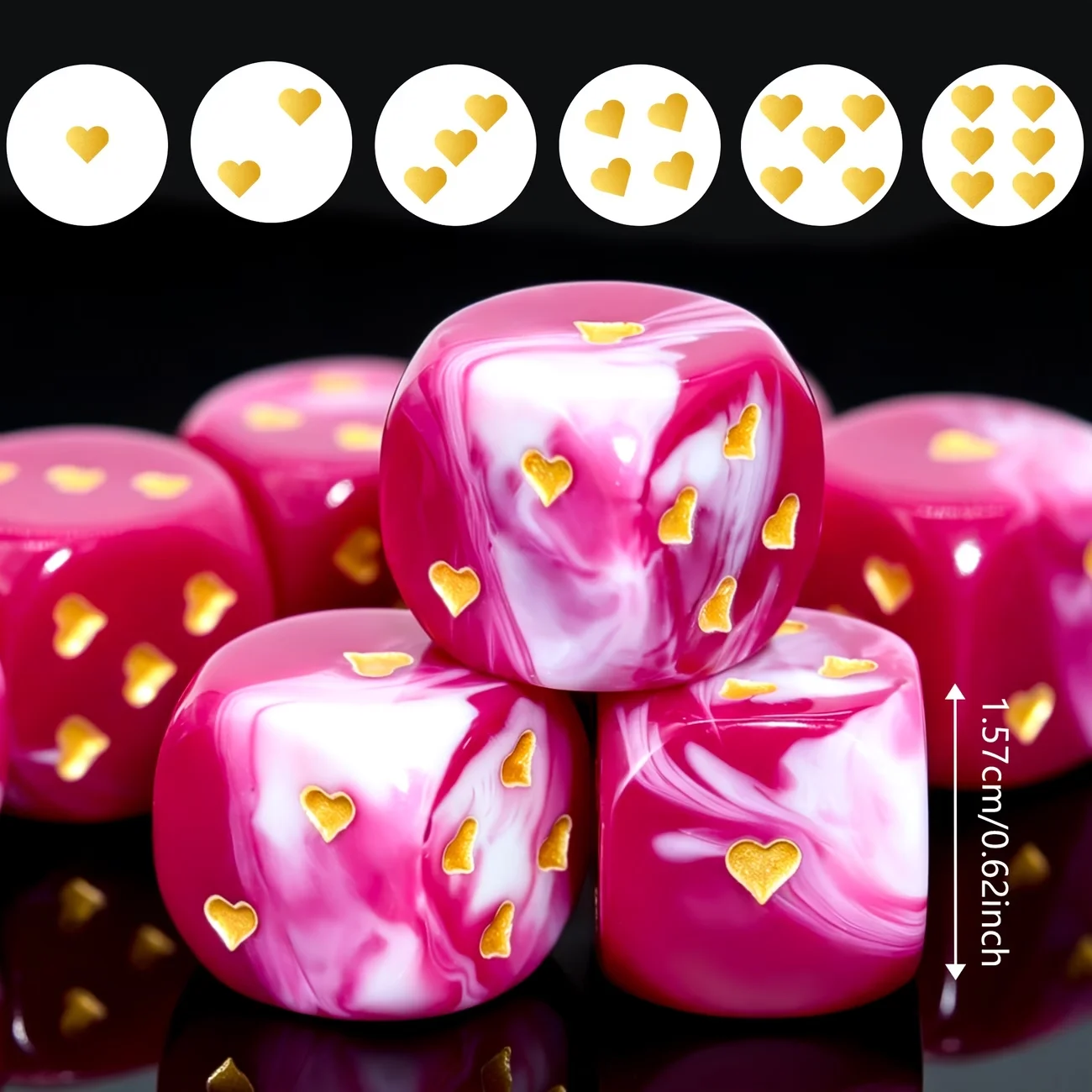 1 szt. kostka D6 z motywem mił – Board Game Unmatched recenzja i cena