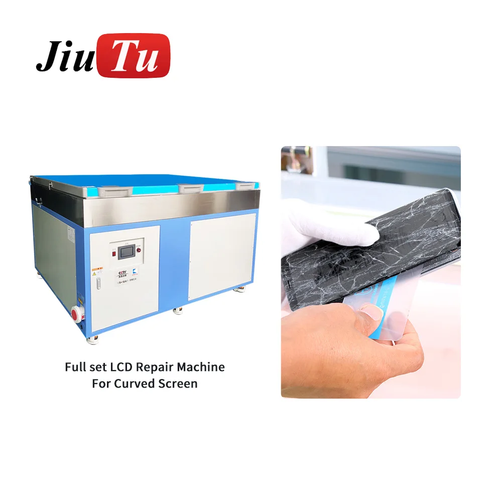 -140 Degree Customized LCD Freezer Machine For Flat and Curved Screen Separation Jiutu