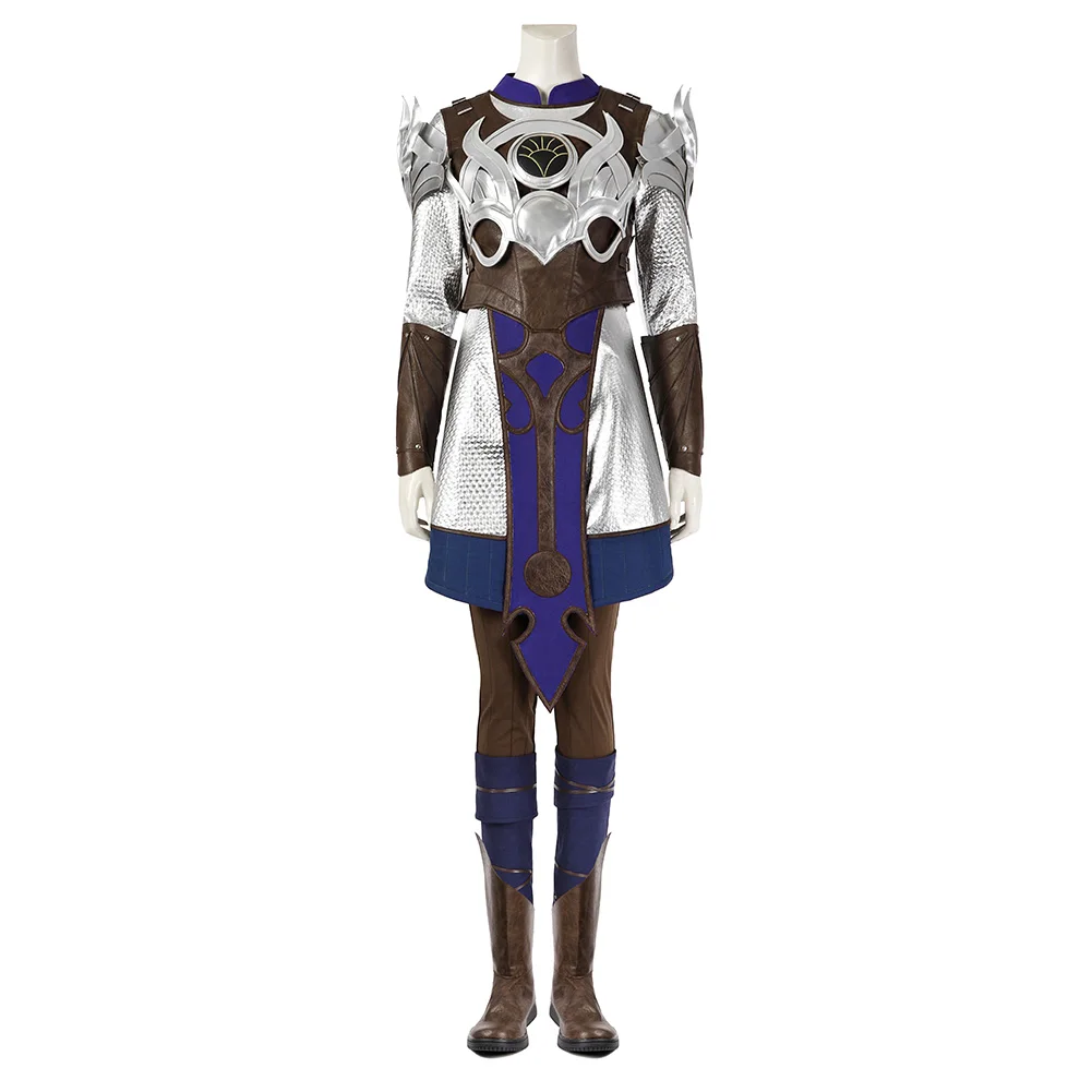 Shadowheart Cosplay Costume Women Baldur Fantasia Gate Roleplaying Halloween Carnival Part Suit