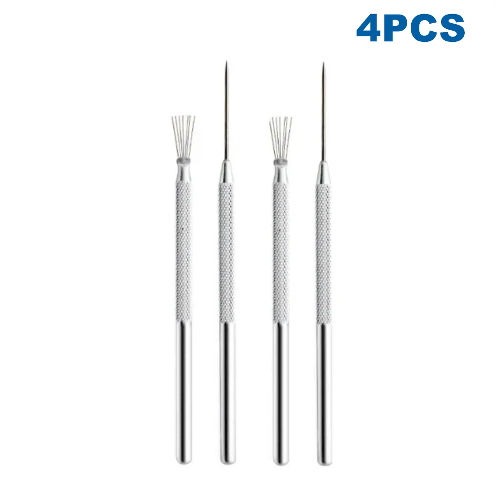 6-Pcs Aluminum Alloy Clay Sculpting Tools – Ribbon Wire End Loop Carving Tool Set for Pottery & Ceramic Detailing LK-AA181