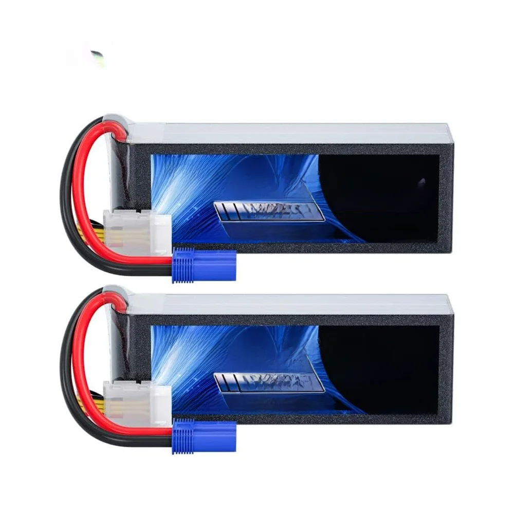 Zeee 4S Lipo Batterie 14,8V 60C 3700mAh Softcase mit EC5 Stecker für RC Autos Boot FPV Drone Batterie UAV Flugzeug Hubschrauber Teile