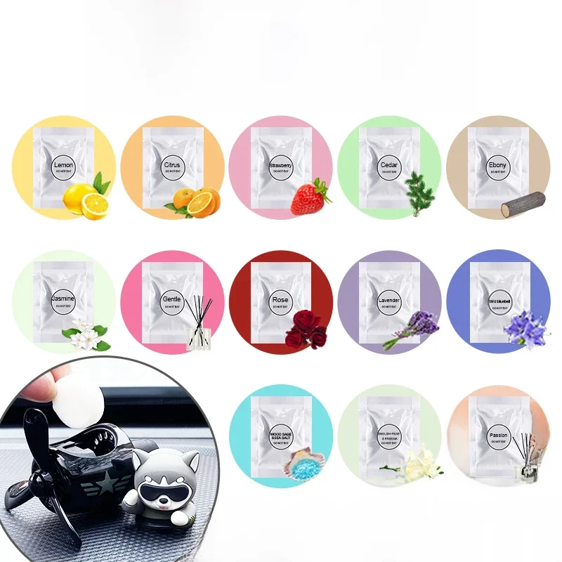 Recharges simplement! Excluez n'importe quel avion/pilot chien ours désodorisant de voiture comprimés de remplacement dosettes de parfum supplément d'arôme tampons de parfum
