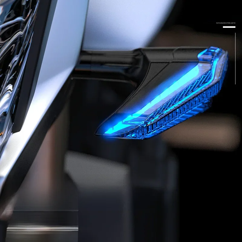 Motocyklowy uniwersalny kierunkowskaz 12V Światła kierunkowskazów Wskaźnik LED Lampa do Honda CBR 500R 650R BMW R1200GS Suzuki GSX 750 — 2