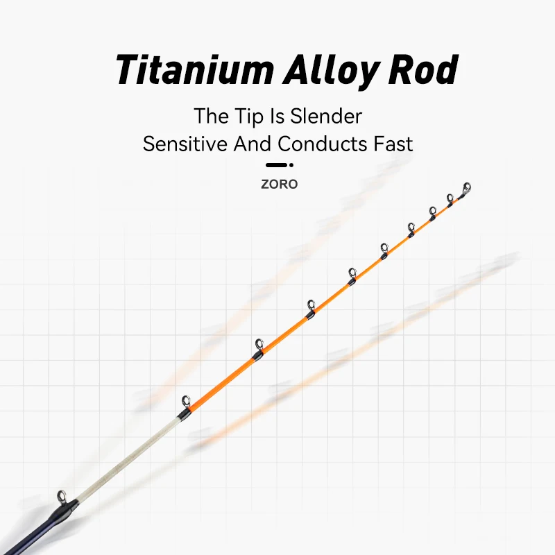 LEYDUN زورو-قضبان صيد خفيفة للغاية ، قضيب صب الصيد ، قارب صيد الحبار ذو القدمين ، طرف التيتانيوم ، سمك الحبار والأخطبوط ، 62 جم