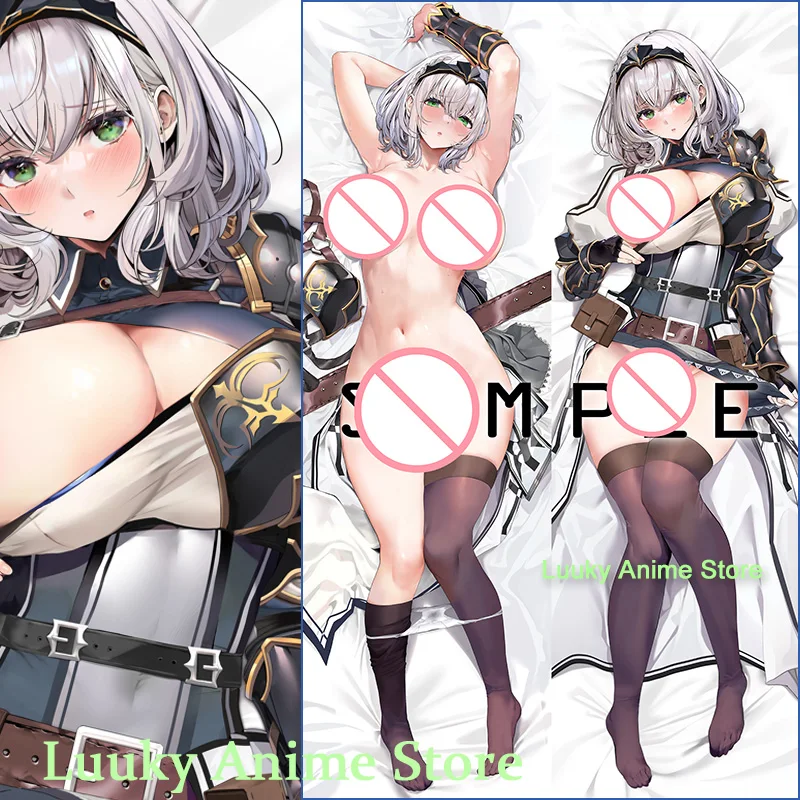 

Dakimakura Anime Shirogane Noel Hololive Double Sided Print Life-size Body Pillow Cover