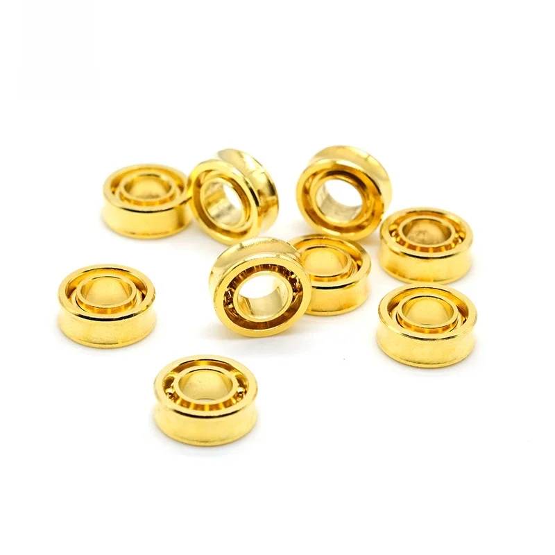 5 pièces R188 roulement Yoyo doré UR188 roulement gyroscopique du bout des doigts 6.35X12.7X4.76mm roulement UR188KK