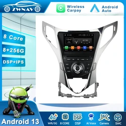 ZWNAV For Hyundai Azera Grandeur HG I55 2011+ Android Car Radio Multimedia WIFI Android Auto Carplay GPS Navigation DVD Player