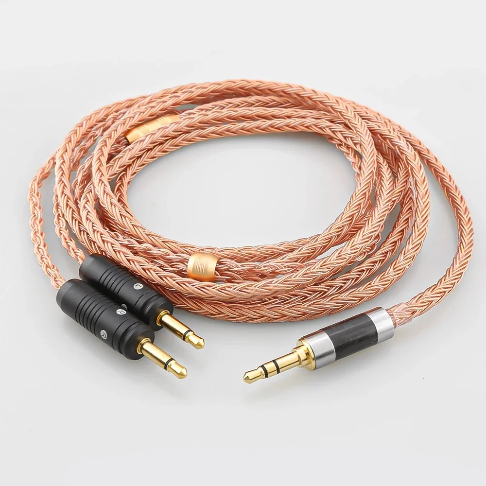 HIFI 16-rdzeniowy 99% 7N OCC 3,5/2,5/4,4 mm/4pin XLR Kabel do aktualizacji słuchawek Focal Clear Elear Elex Elegia Stellia Kabel słuchawkowy — zdjęcie produktu 7