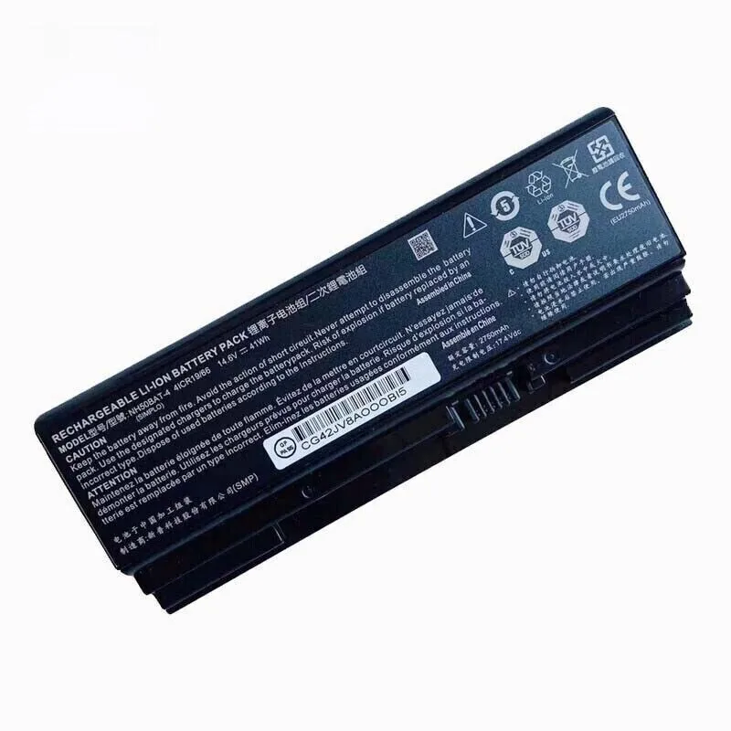 New NH50BAT-4 battery For Clevo 6-87-NH50S-41C00 NH50RH NH55EDQ NH58EDQ NH70 NH70RAQ Fast Shipping