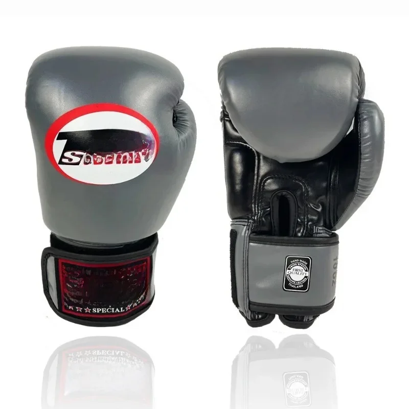 Professionele bokshandschoenen Vechten Muay Thai Sanda Bokshandschoen voor mannen en vrouwen Training MMA-handschoenen Boksuitrusting - afbeelding 2