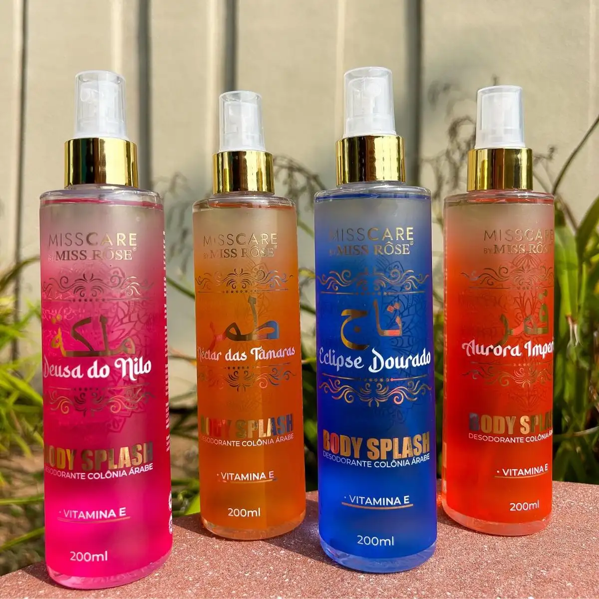 Body Splash Àrabe Desodorante Colônia 200ml - Miss Rôse