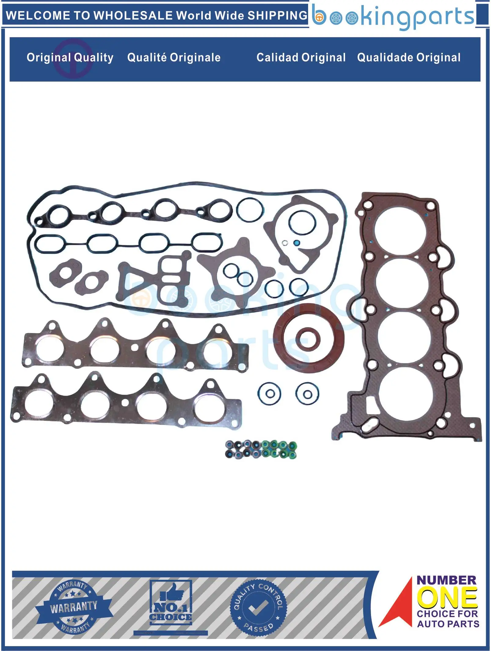 OGK59510,CHG59510,209102BG00,209102BG0A OVERHAUL GASKET KIT For KIA ACCENT 10-14,i30 11-15,ix20 10-,CEE'D 12-,RIO 11-