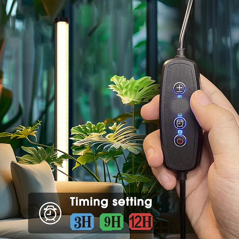 Oświetlenie LED do uprawy dla rośliny doniczkowe lampy do uprawy roślin o pełnym spektrum 32W dla nasion, począwszy od stopera lampa do uprawy roślin fitolamp