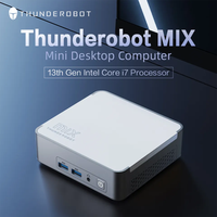 Ready Stock! Mix i7-13620H 13th Gen Core i7 WiFi 6E ThundeRobot Mix Mini PC Intel UHD Graphics,Home & Office Mini pc