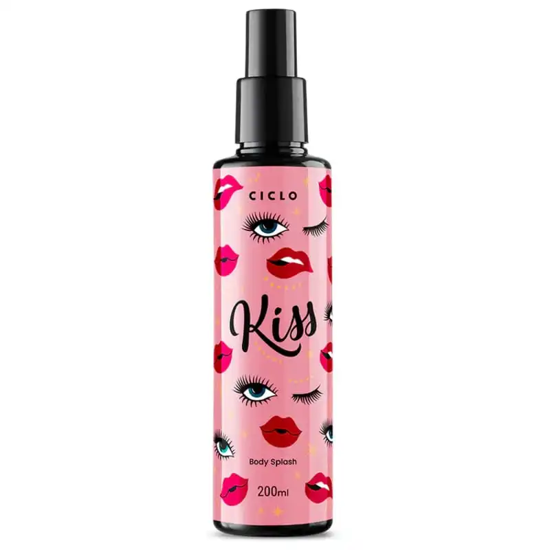 Kiss Ciclo Cosméticos - Body Splash Feminino 200ml