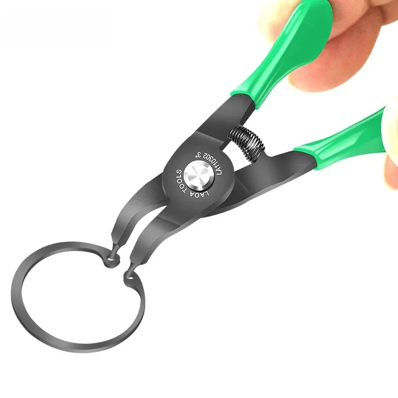 LAOA 3 inch Circlip pliers Mini Right Angled Beak Portable Multifunctional Snap Ring Circlip Pliers Made in Taiwan