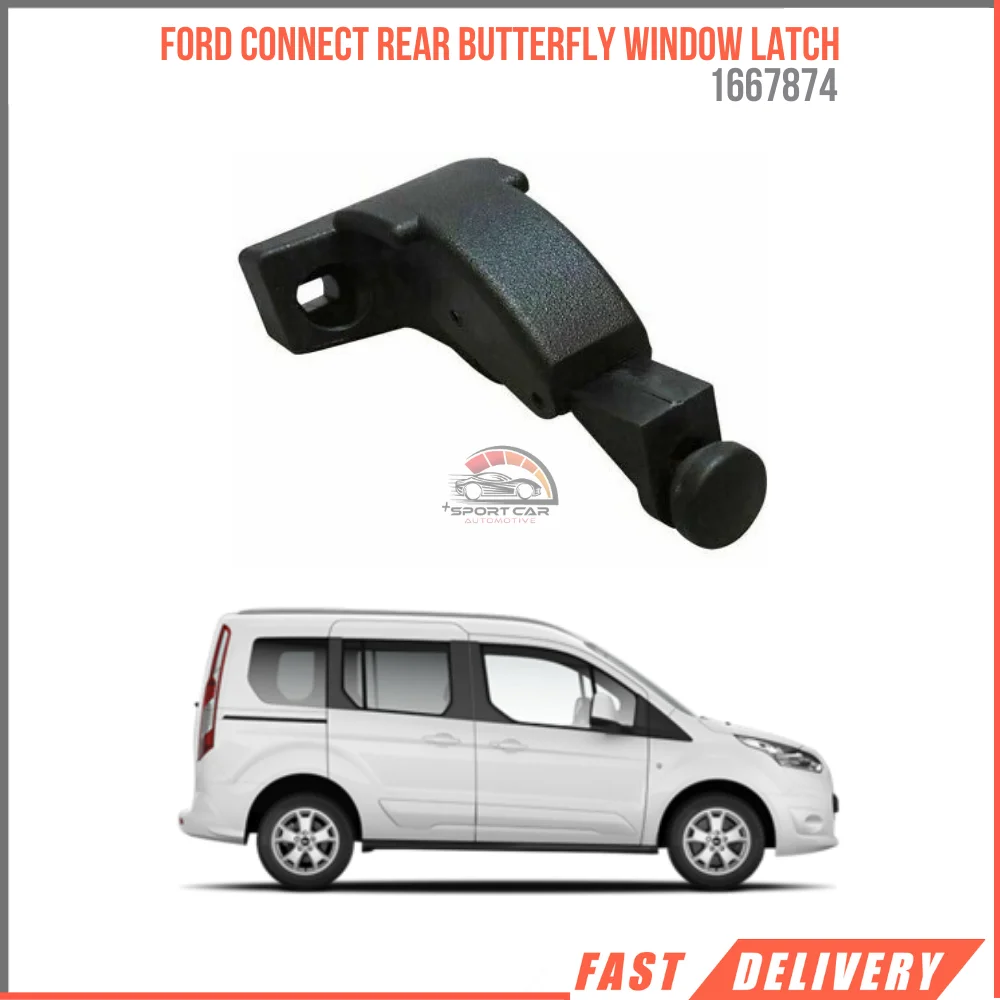 FOR FORD CONNECT REAR BUTTERFLY WINDOW LATCH 1667874 REASONABLE PRICE FAST SHIPPING SATISFACTION GH HIQUALITY VEHICLE PARTS