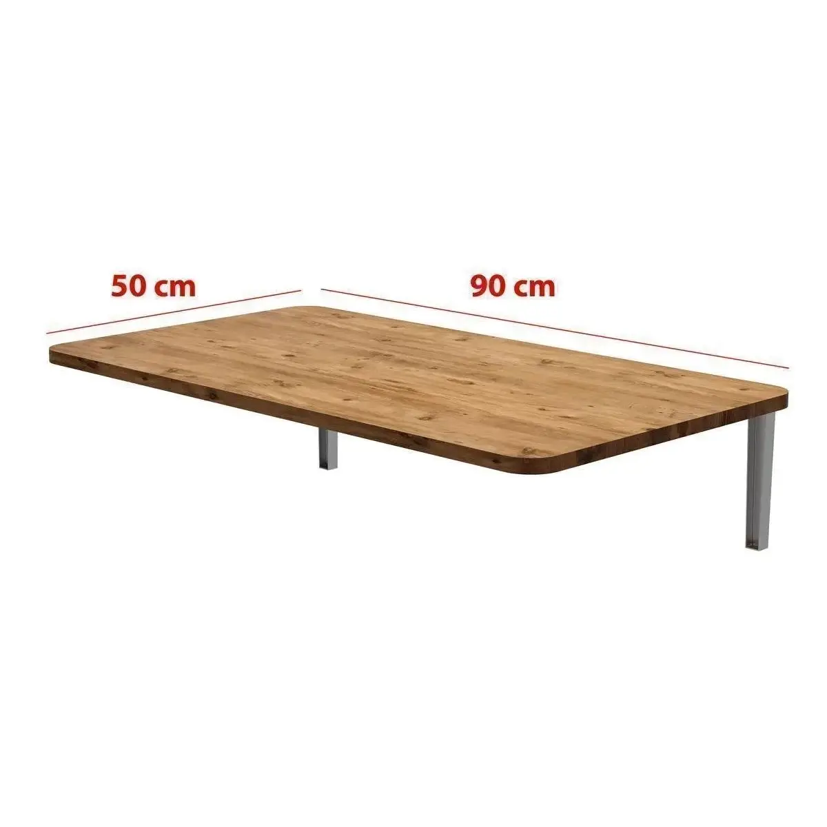 Foldable Wall Mounted Kitchen Table Portable Extendable Shelf Table Wooden Table for Kitchen and Office