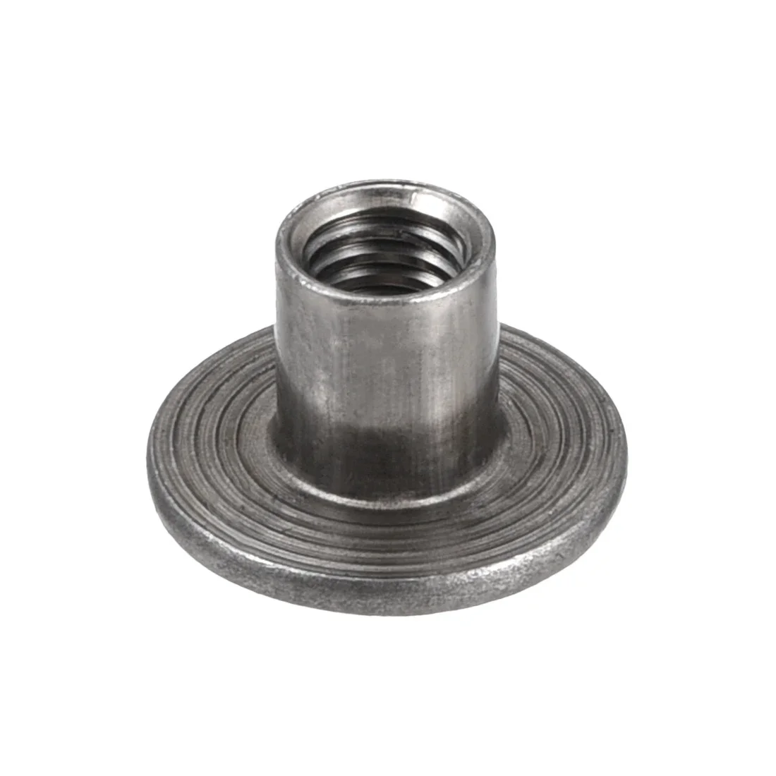30 sztuk M6x17,5x1,4mm nakrętka trójnik ze stali węglowej nakrętka T osprzęt montażowy łącznik przez otwór wkładka kołnierzowa gwint żeński — zdjęcie 2