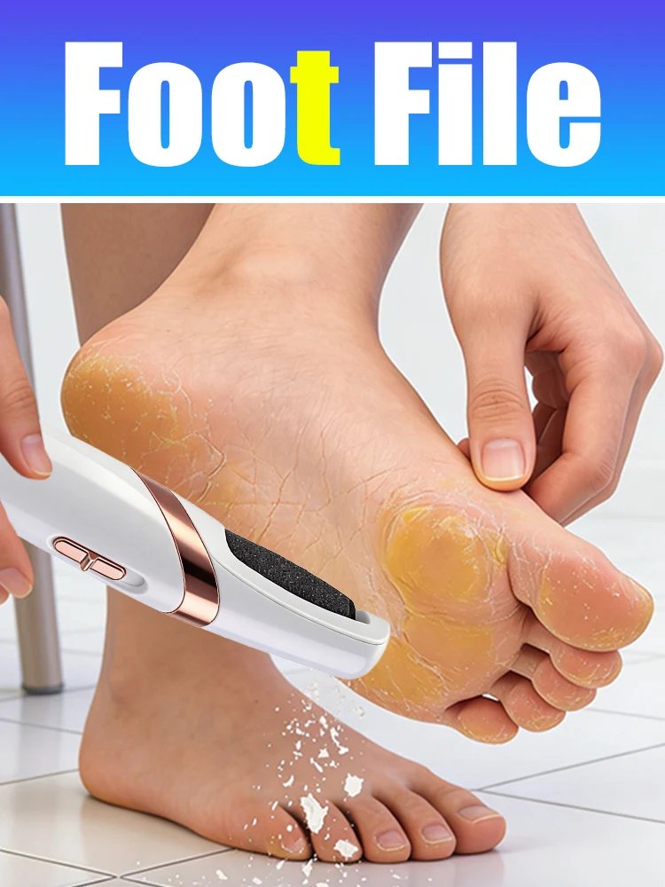 

Foot Tool 2-in-1 Feet and Hand Electric Care Tools,Polish and Smooth,Shine Toenails Callus Remover Pedicure File