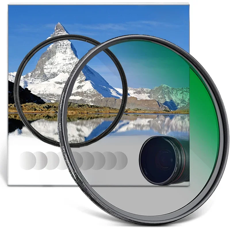 Filtr CPL Ultra Slim Optics Multi Coated Circular Polarizer Camera Lens Filter 37mm 49mm 52mm 58mm 67mm 72mm 77mm 82mm — zdjęcie produktu 7