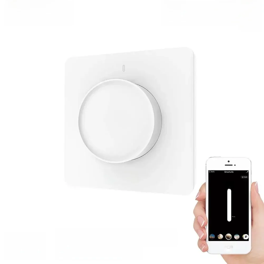 Nieuwe Zigbee Smart Roterende Licht Dimmer Helderheid Geheugen Smart Leven/Tuya App Afstandsbediening Werkt Met Alexa Google eu - afbeelding 2