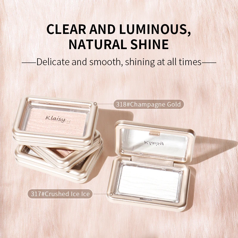 Klaisy-لوحة تسليط الضوء على موجات الماء ، تفتيح الوجه ، رفع اللون الناعم ، الملمس الناعم