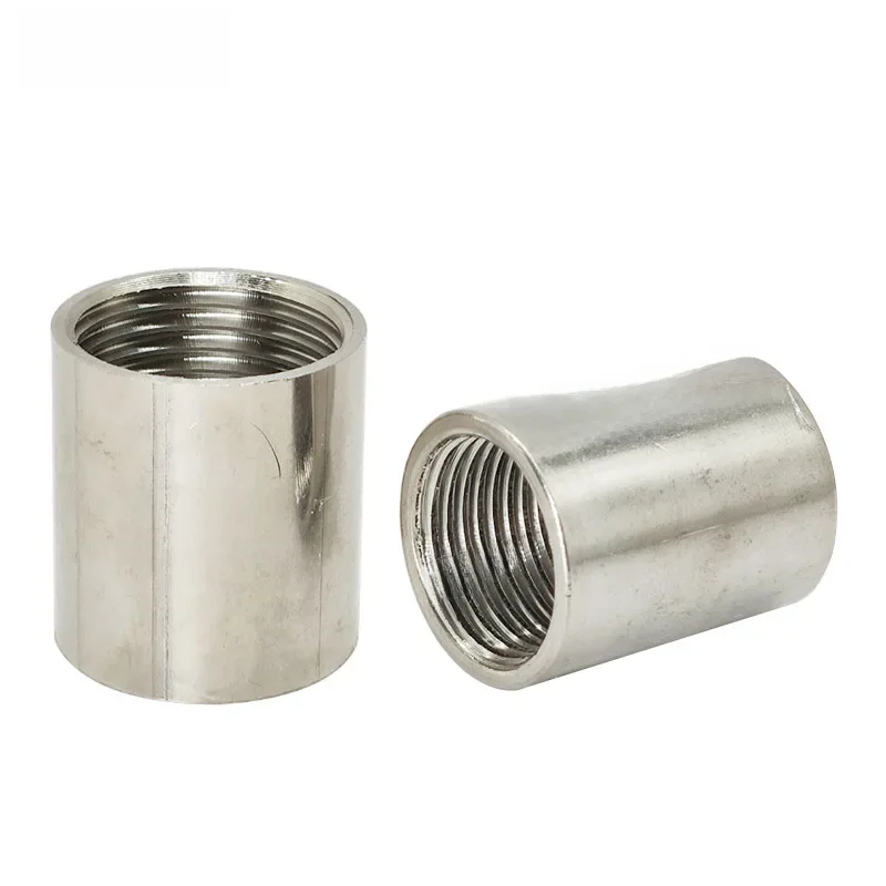 304 acier inoxydable 1/8 "1/4" 1/2 "3/8" 3/4 "1" 1-1/4 "1-1/2" BSP raccords de tuyauterie filetés femelles connecteur de gaz d'eau adaptateur jointer