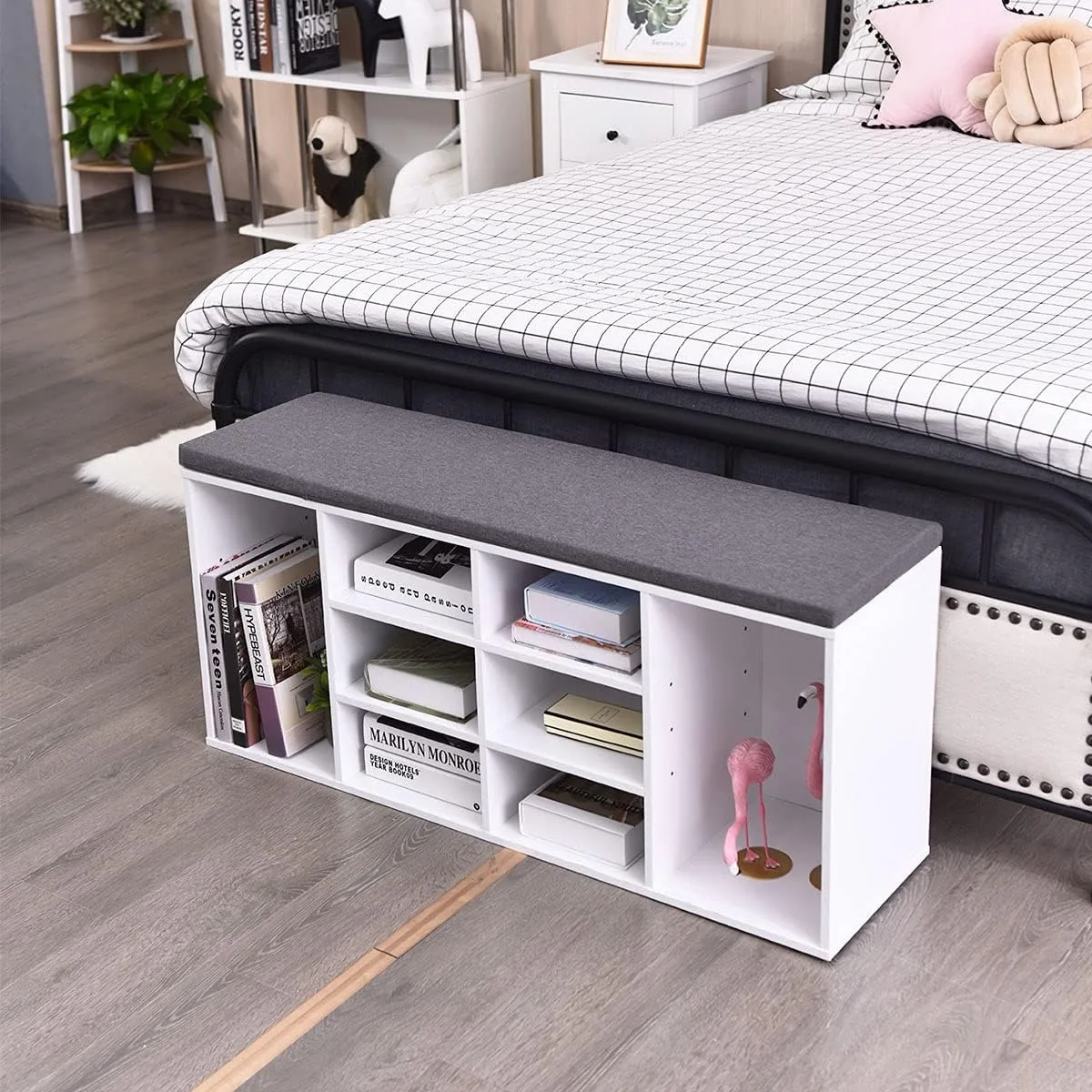 

Storage Bench, Default, White
