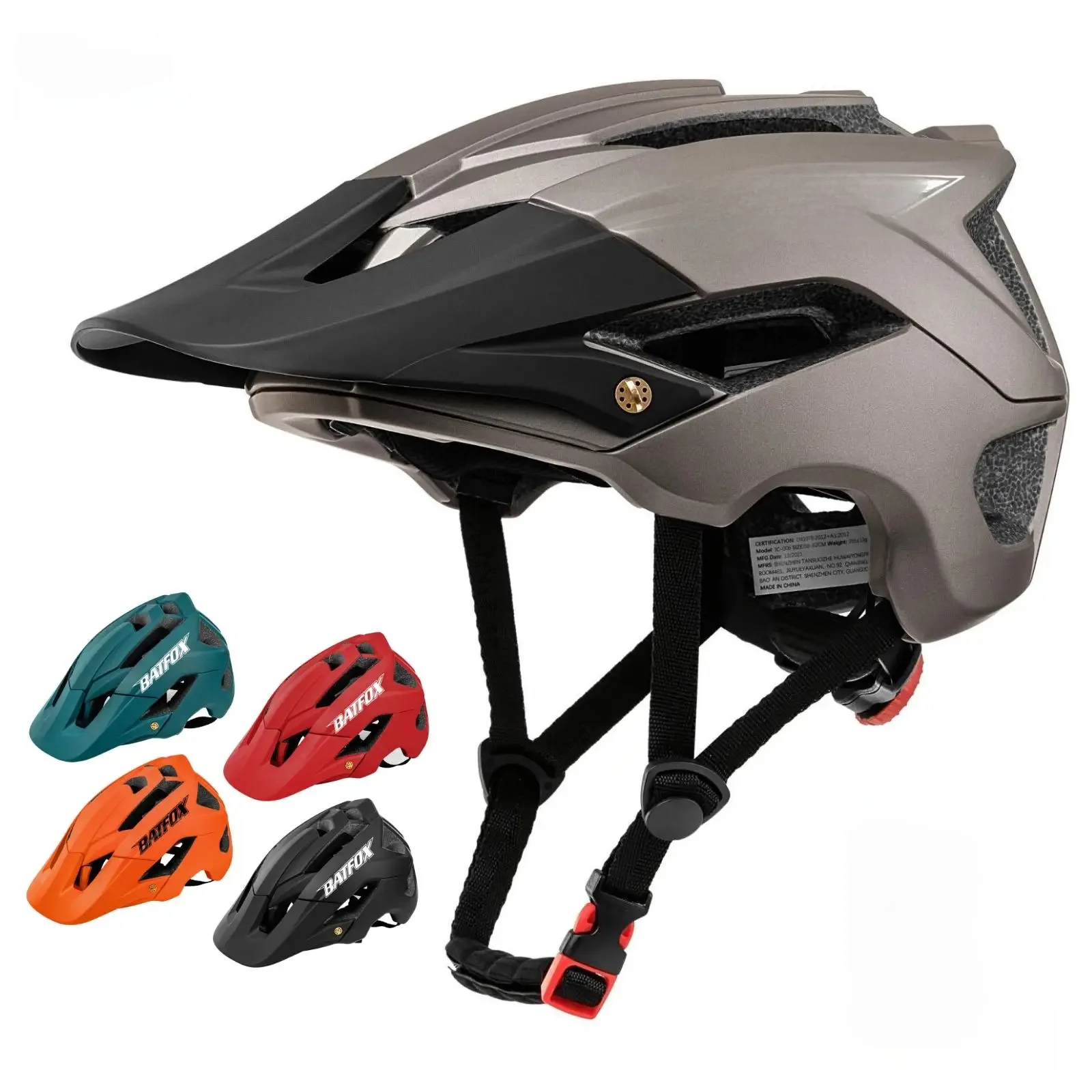 AliExpress BATFOX Batfox MTB DH Cycling Helmet Ultralight Road Mountain Bike Bicycle Integrally-molded Helmet Men Women Ultralight Moto Cross