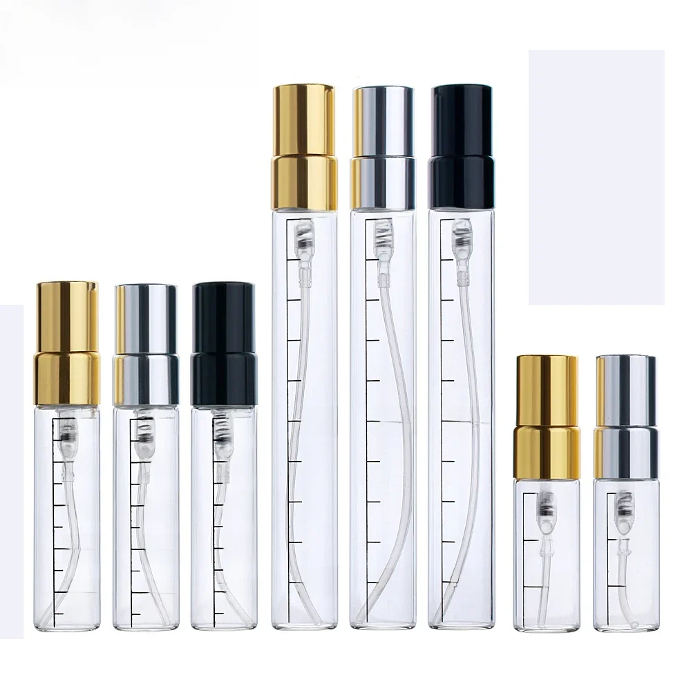 100 Teile/los Nachfüllbare Parfüm Flasche Leere Spray Flasche Aluminium Parfüm Flaschen Zerstäuber Kosmetische Reise Container Parfüme