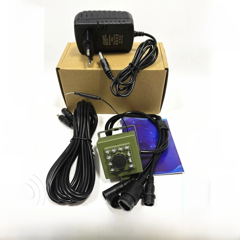 Vogels kijken Camera Draadloos Wild Wifi Vogelnest Groene Box Kit 5M Draad Nachtzicht 5MP 2MP P2P Audio Mini IPC In de vogelkooi - afbeelding 2