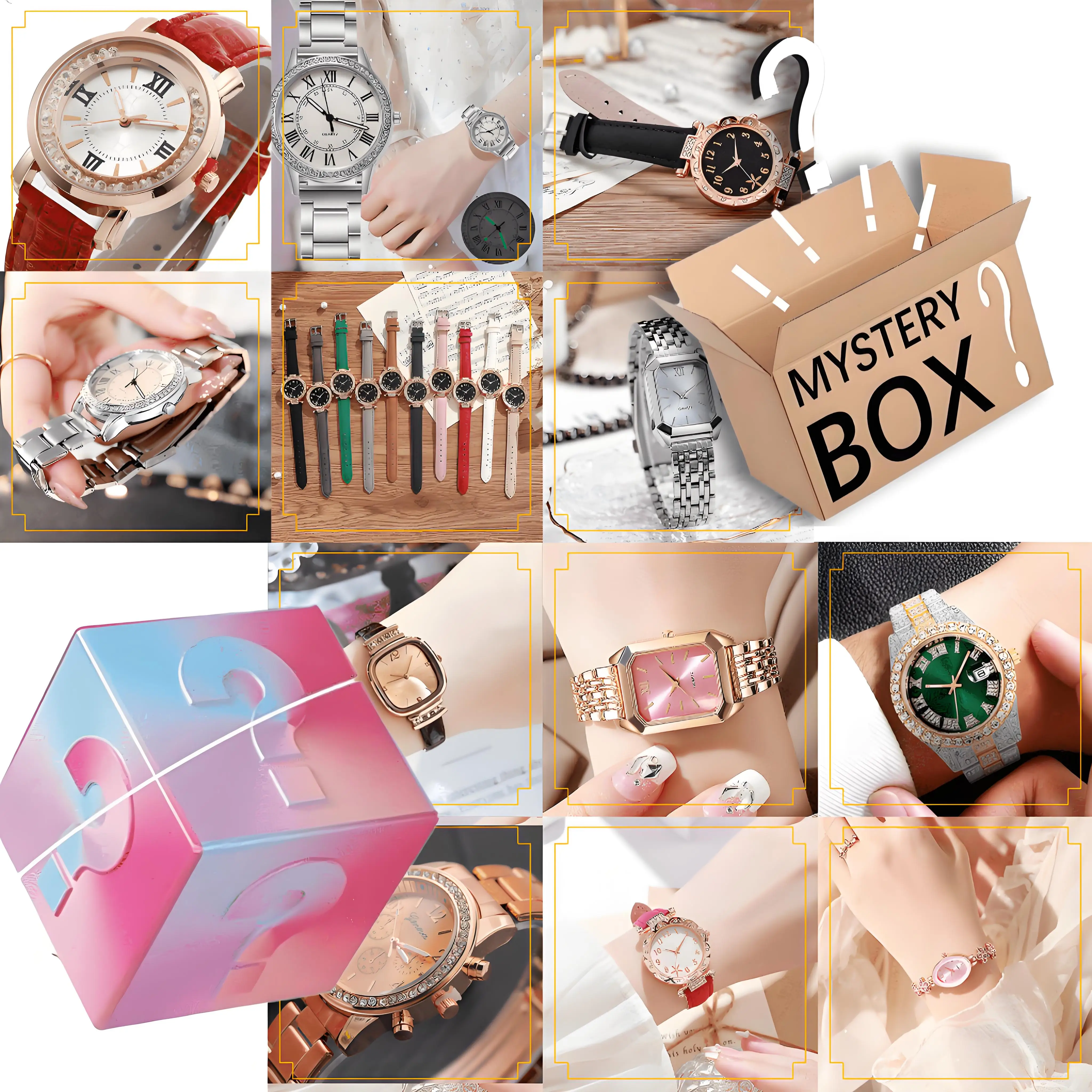 Mystery Box — A Trendy Item, With a Thousand Styles, Adjustable Size, a Fashionable Surprise Gift, a Mysterious and Perfect 5.1 X 2.3 X 1.1-Inch Blind Box.