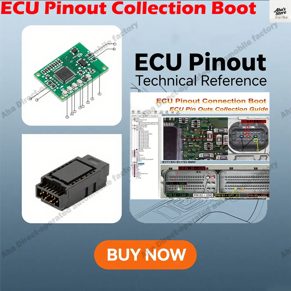 

Car accessories Software Ecu PinOuts Connection Boot Ecu Connection Guide Control Unit Repair File Wiring Diagram for Bench Boot