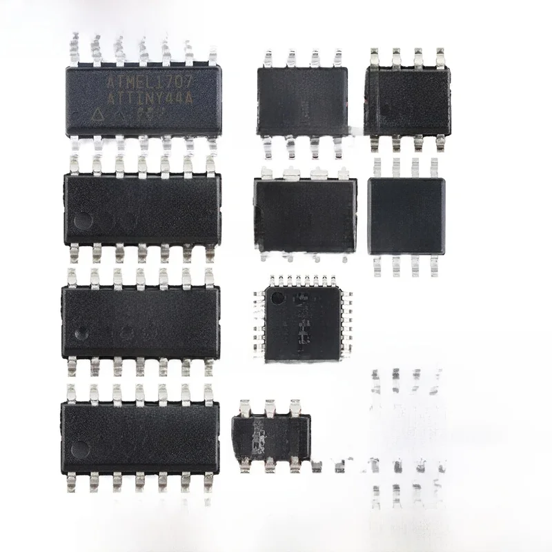 20 sztuk/1 sztuk ATTINY85 ATTINY85-20SU ATTINY SOIC-8 8KB 20MHz 8Bit mikrokontroler SMD układ scalony ATTINY44A-SSUR ATTINY13A-SSU ATTINY10 — zdjęcie 2