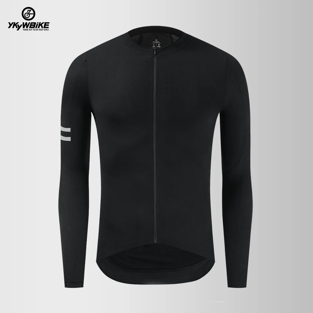 YKYWBIKE Man\'s Cycling Jersey Long Sleeve Bike Shirts Outdoor Sport Men Bicycle Clothing Breathable Mountain Cycling Clothes