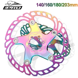 IIIPRO Disc Brake Rotor 140mm 160mm 180mm 203mm Hydraulic Disc Brake Rotors High Strength MTB Floating Rotor Bicycle Part