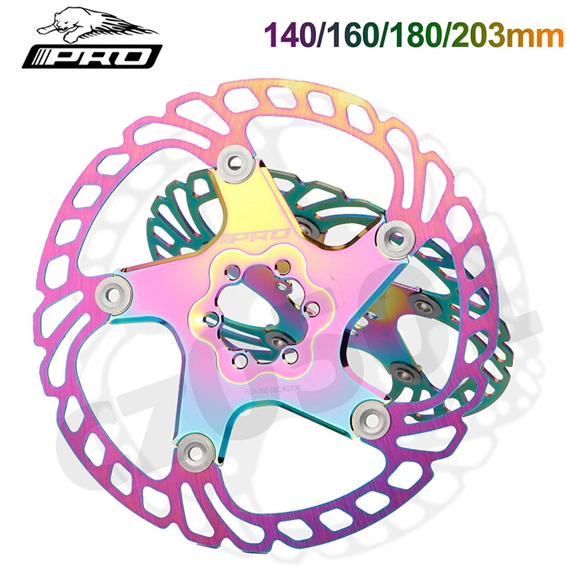 IIIPRO wirnik hamulca tarczowego 140mm 160mm 180mm 203mm hydrauliczne tarcze hamulcowe wirniki o wysokiej wytrzymałości MTB pływający wirnik część rowerowa
